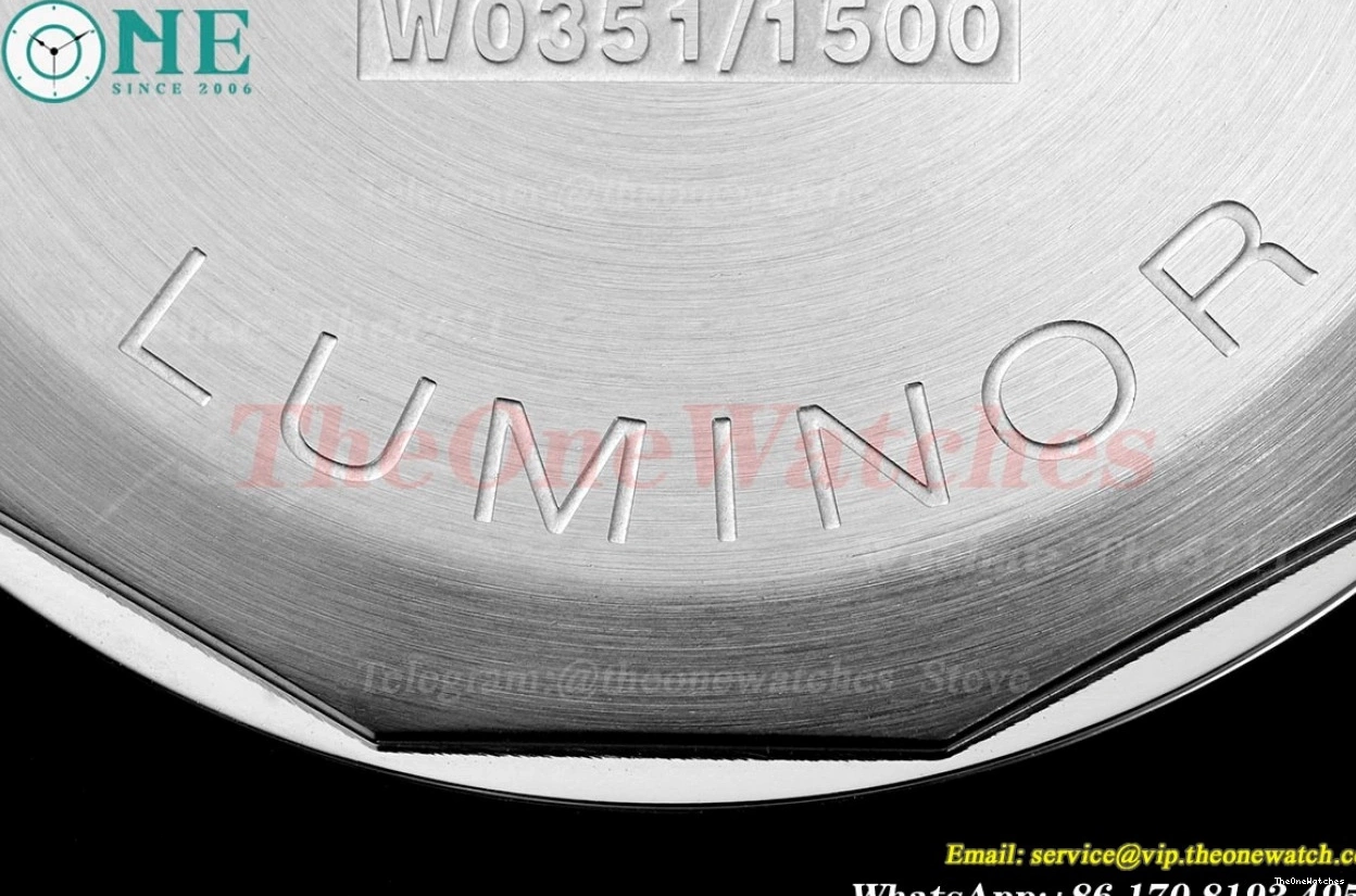 Pam1087 RU Dial A6497 44mm Luminor SS White HWF 1209